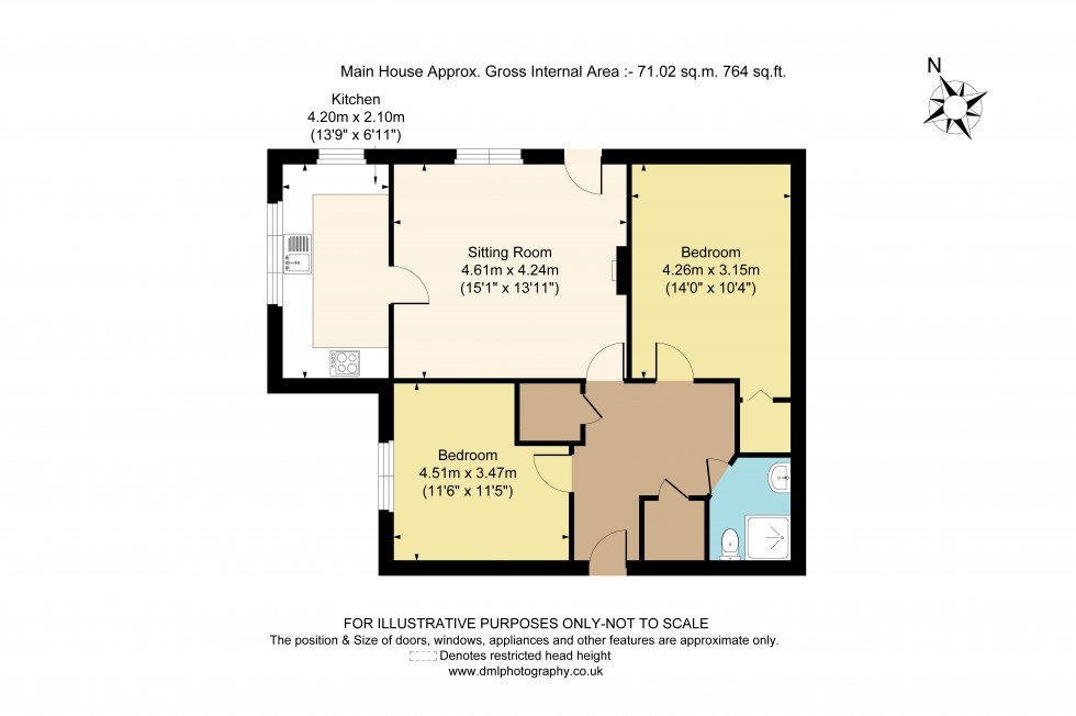 Floorplan for Fosseway, Stow On The Wold, GL54
