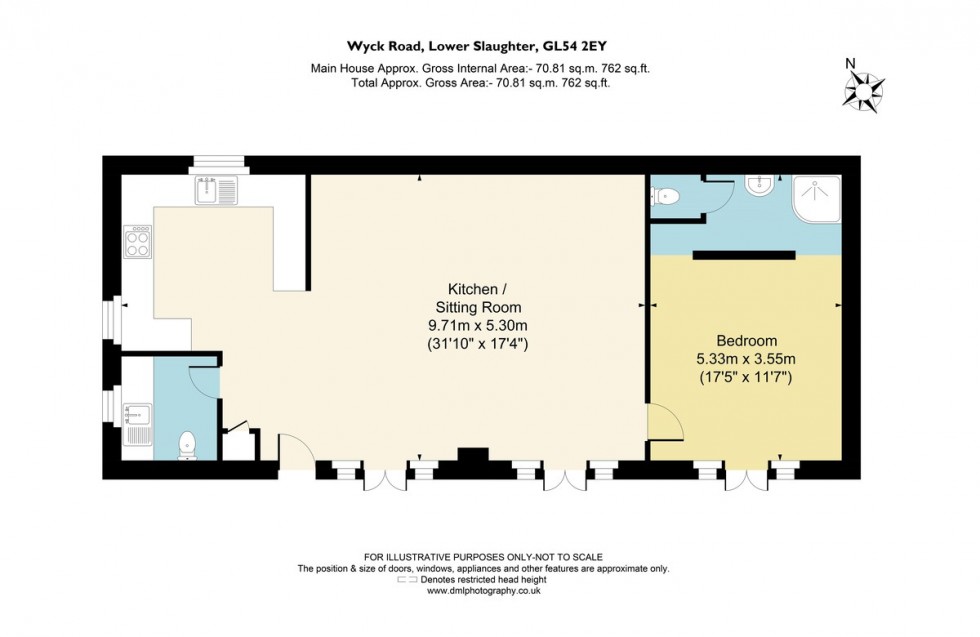 Floorplan for Wyck Road, Lower Slaughter
