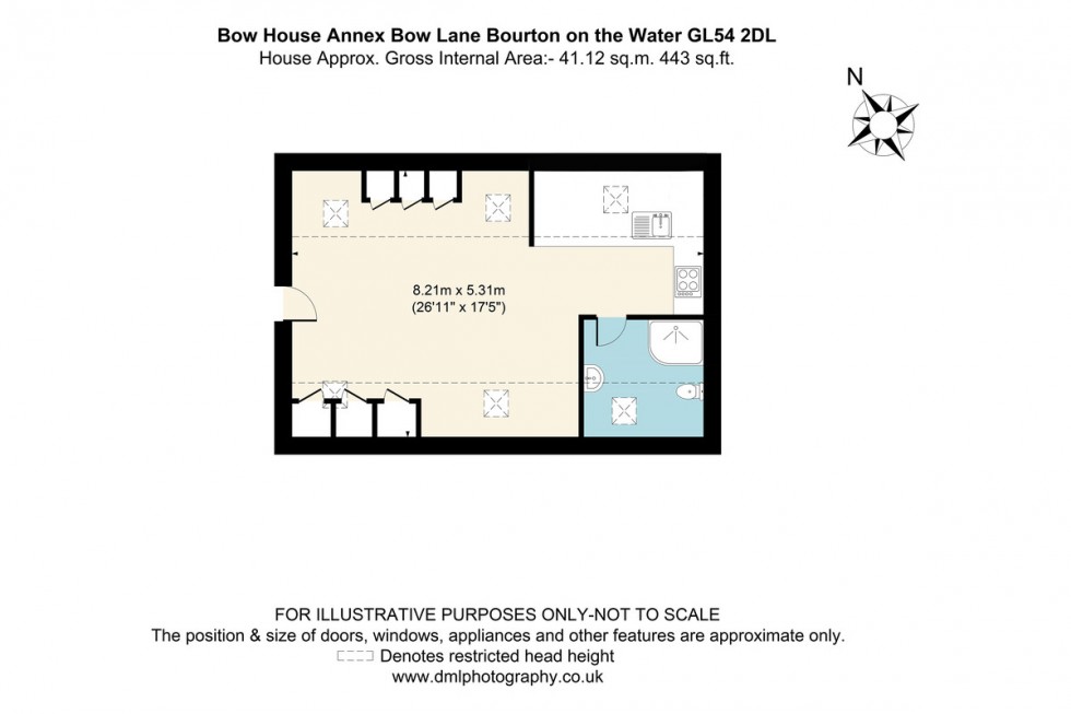 Floorplan for Bow Lane, Bourton-on-the-Water, Cheltenham