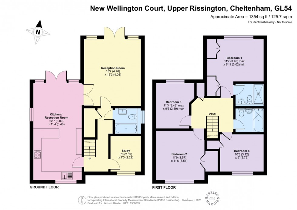 Floorplan for New Wellington Court, Upper Rissington