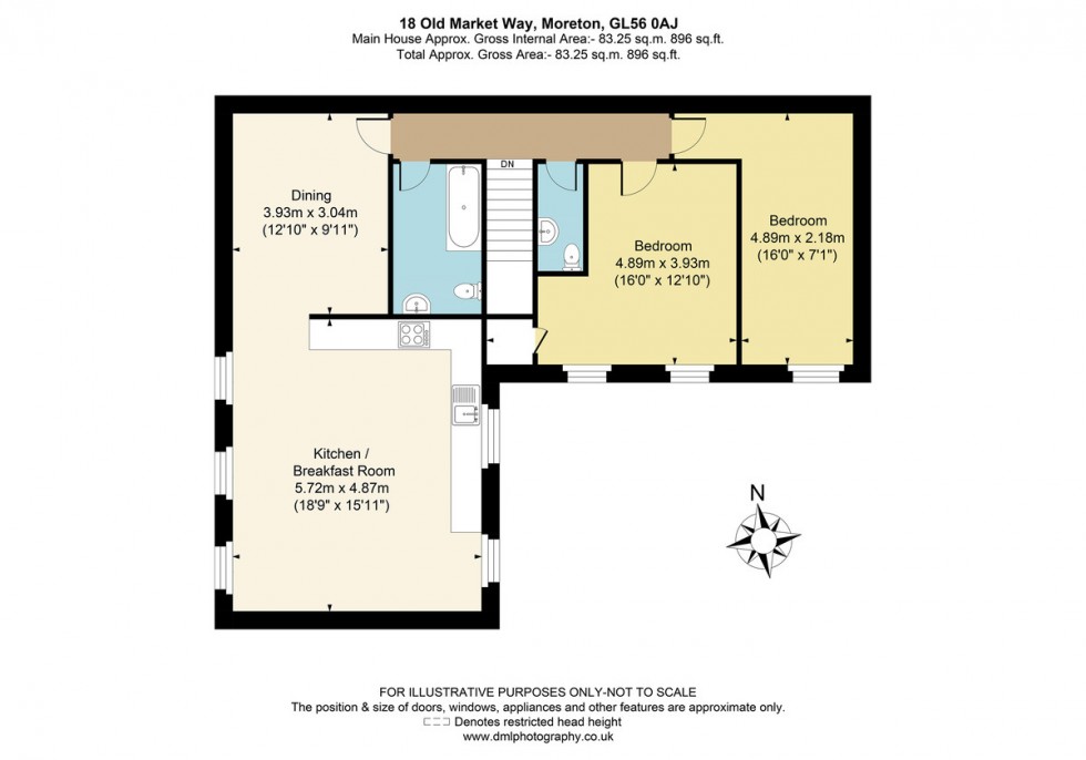 Floorplan for Old Market Way, Moreton-in-Marsh