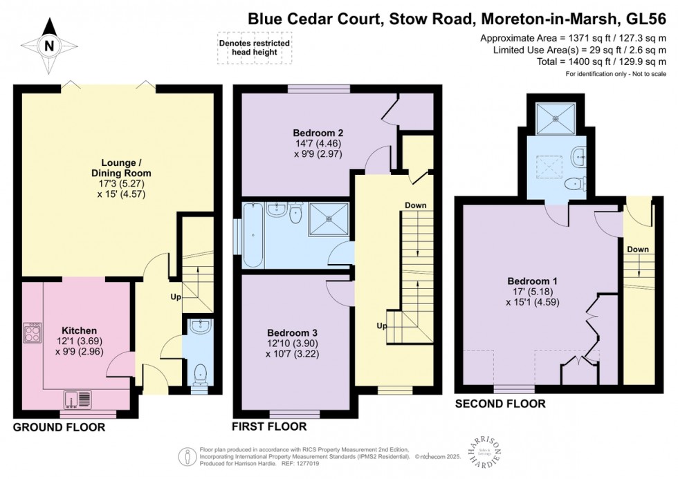 Floorplan for Blue Cedar Court, Stow Road, Moreton-in-Marsh