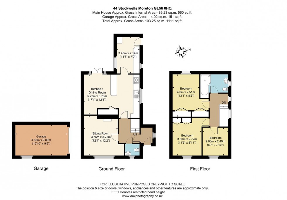 Floorplan for Moreton-In-Marsh, Gloucestershire