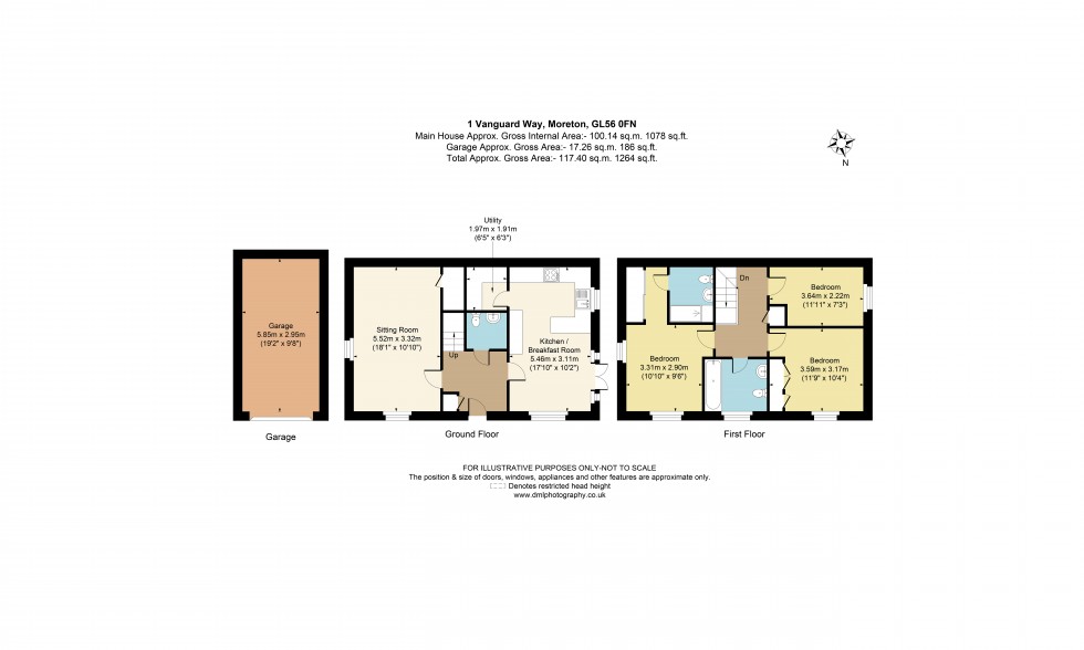 Floorplan for Vanguard Way, Moreton-In-Marsh, GL56