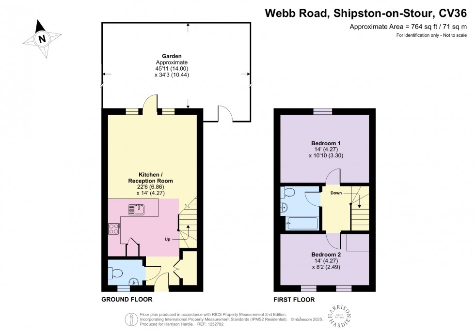 Floorplan for Webb Road, Shipston-On-Stour, CV36