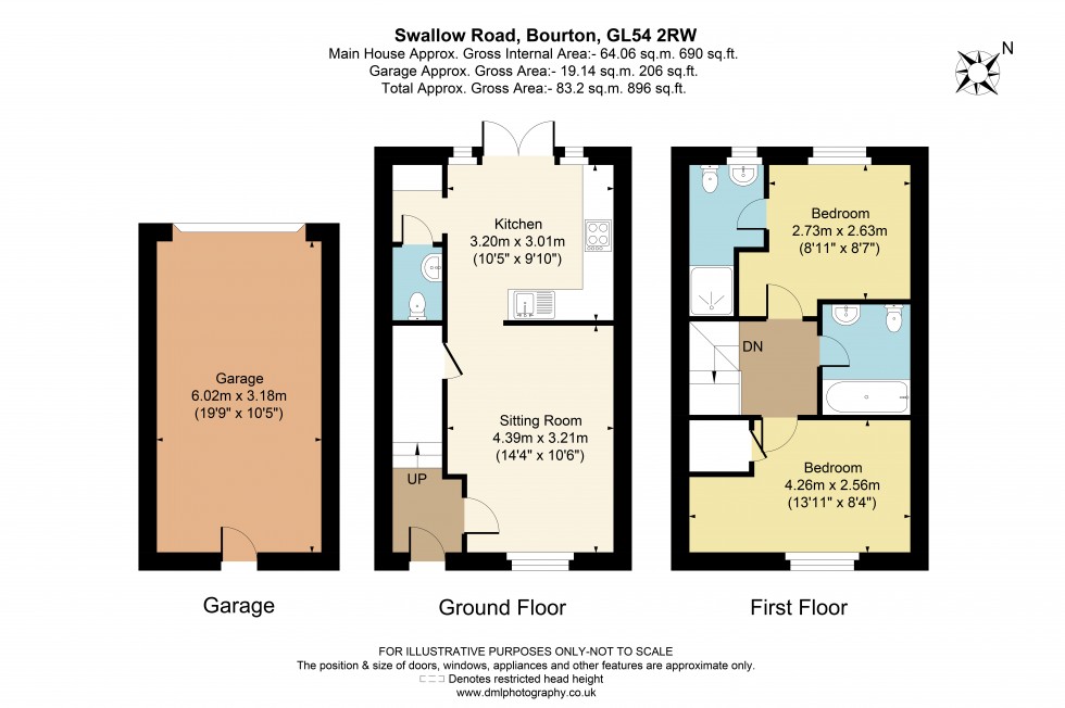 Floorplan for Swallow Road, Bourton-On-The-Water, GL54