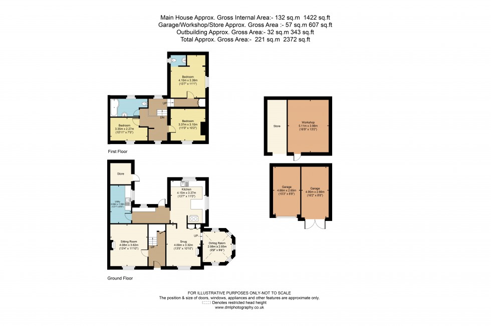 Floorplan for Hill View, Weston-Subedge, GL55