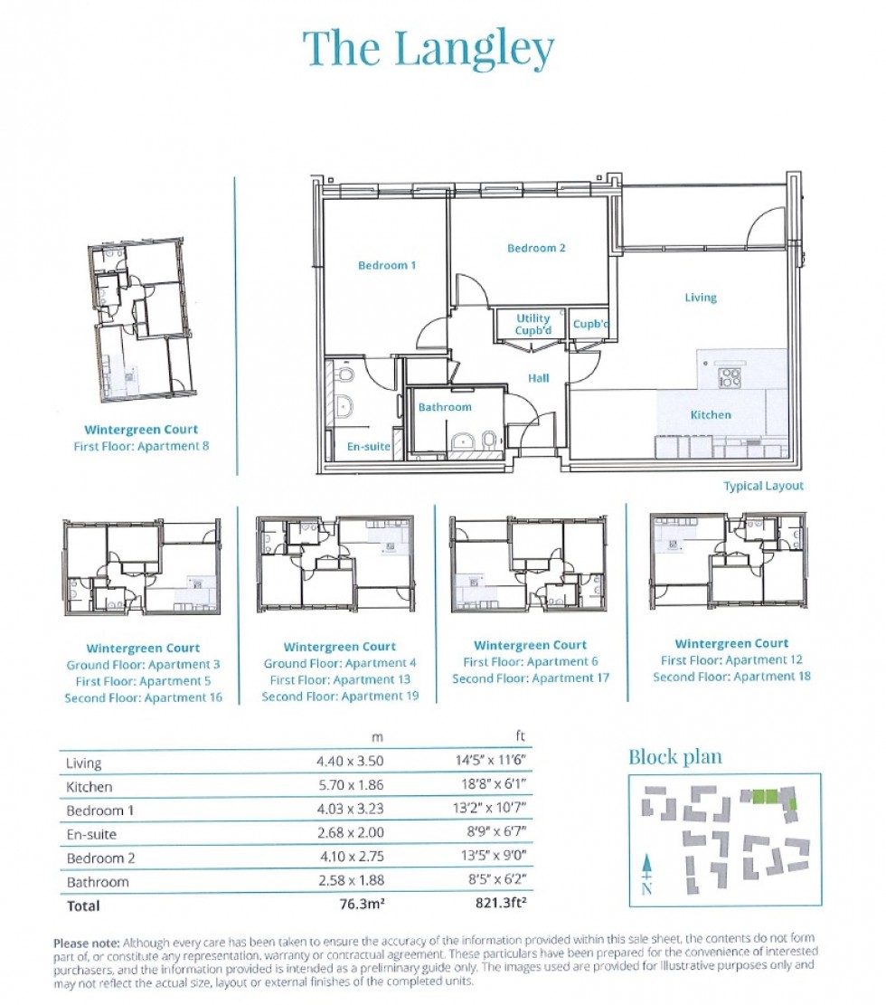 Floorplan for Wintergreen Court, Fosseway, GL54