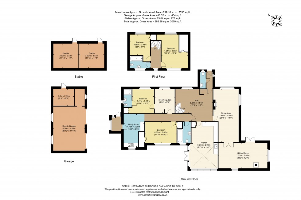Floorplan for Gloucester Road, Andoversford, GL54