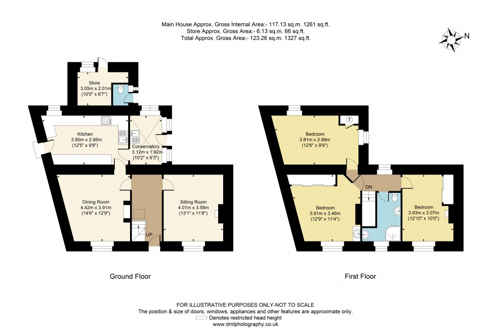 Floorplan for Pound Lane, Little Rissington, GL54
