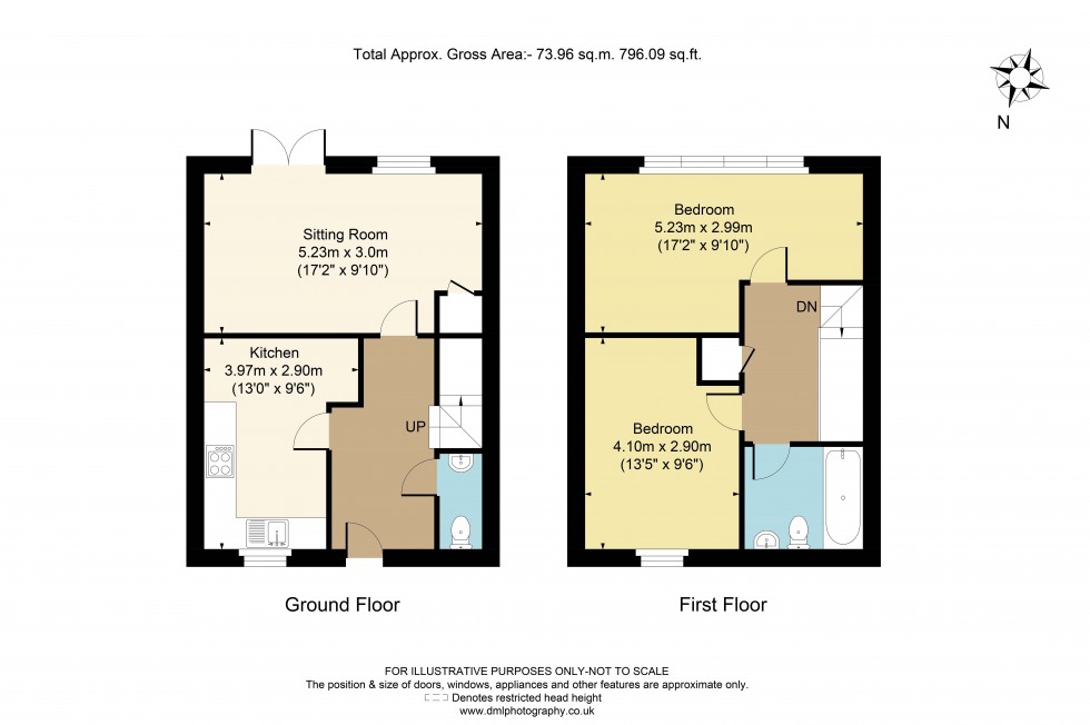 Floorplan for Upper Rissington, Sandy Lane Court, GL54