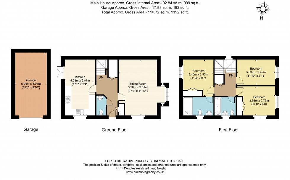 Floorplan for Norgren Crescent, Shipston-On-Stour, CV36