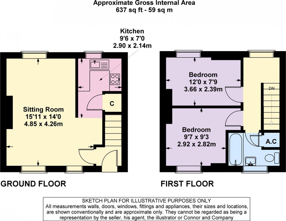 Floorplan for Stratford Road, Shipston-On-Stour, CV36