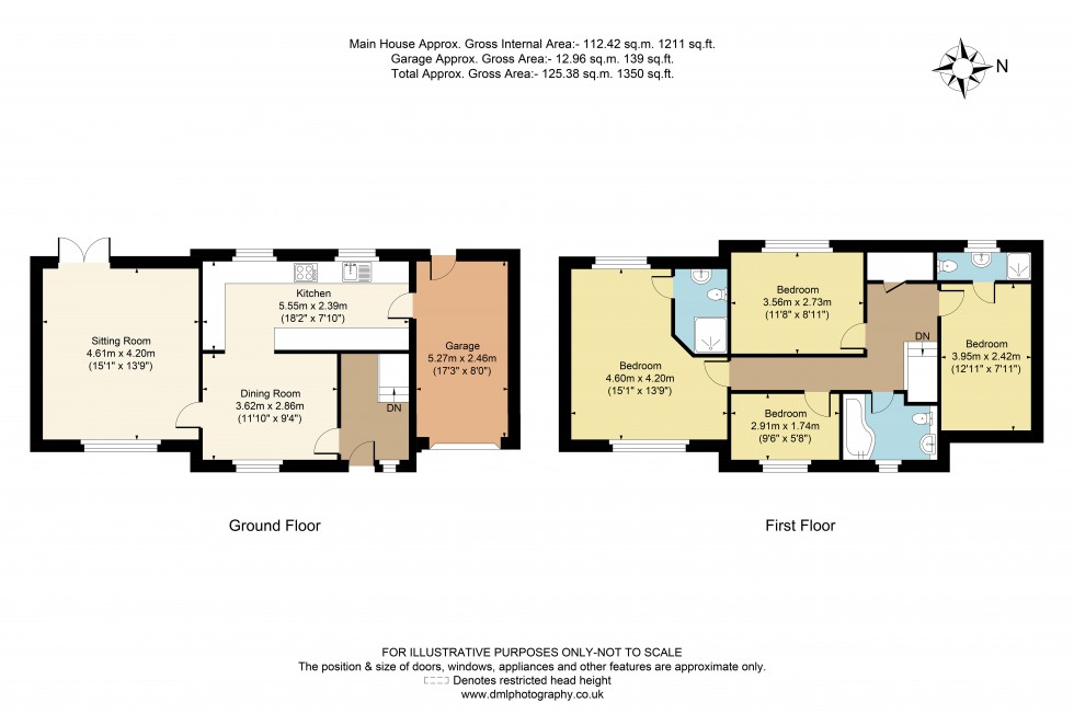 Floorplan for Griffin Close, Stow On The Wold, GL54