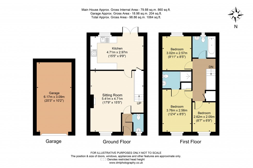 Floorplan for Eagle Drive, Upper Rissington, GL54