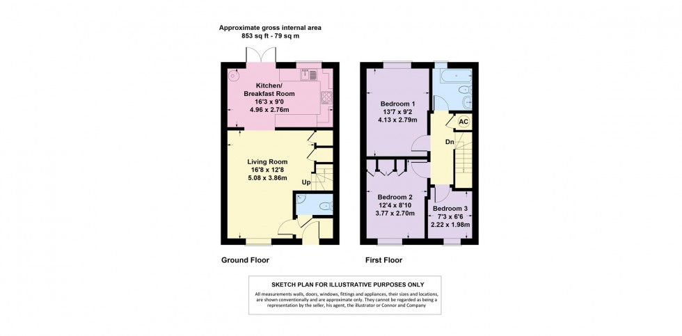 Floorplan for Pound Lane, Little Rissington, GL54