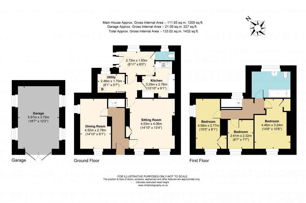 Floorplan for Great Rissington, Cheltenham, GL54