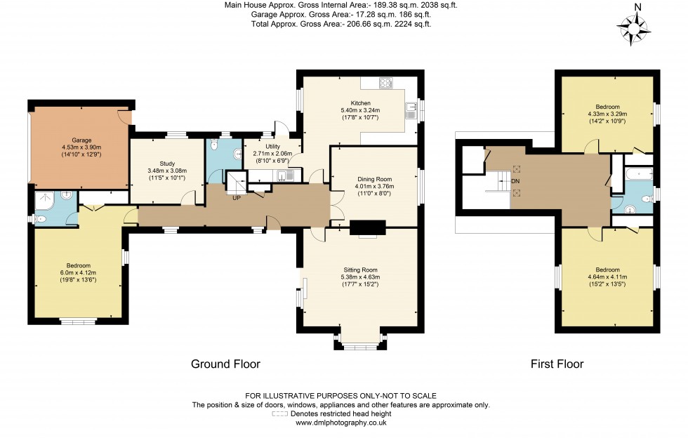 Floorplan for Darlingscott, Shipston-On-Stour, CV36