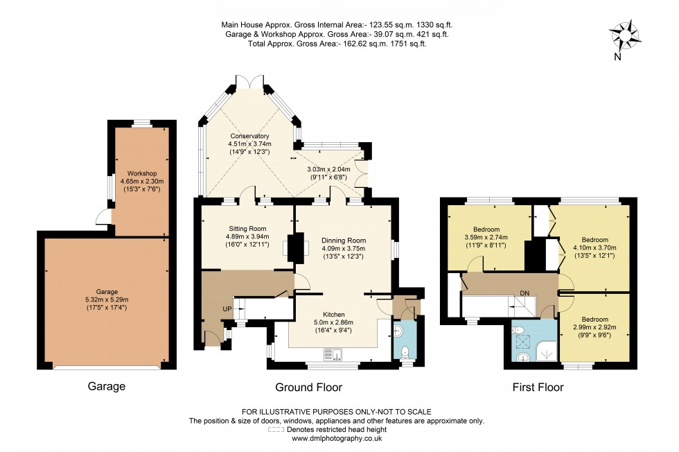 Floorplan for New Road, Kingham, OX7