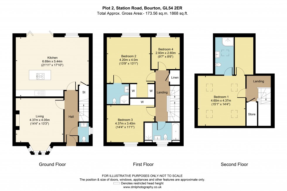 Floorplan for Bourton-On-The-Water, Station Road, GL54