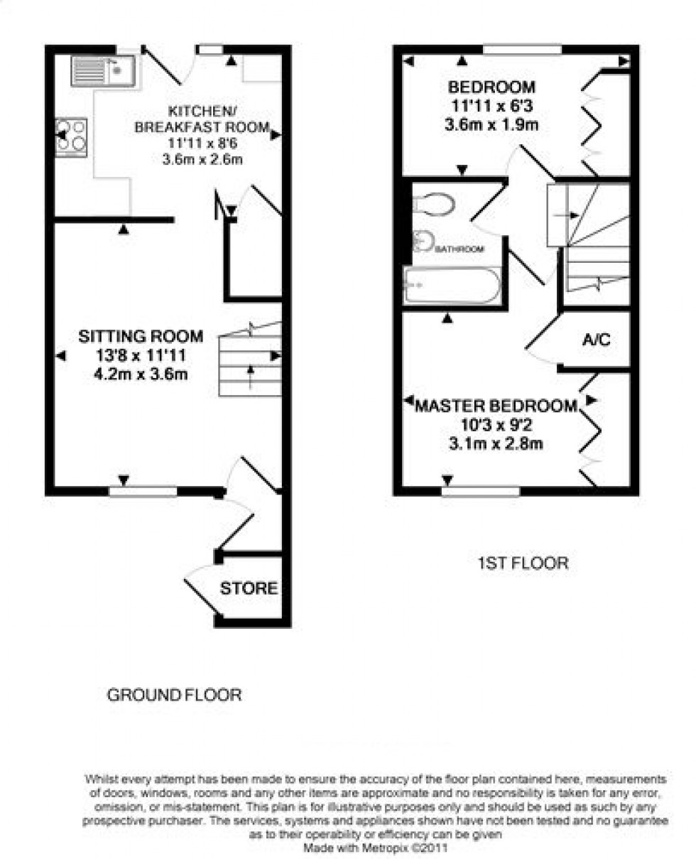 Floorplan for St. Peters Court, Moreton-In-Marsh, GL56