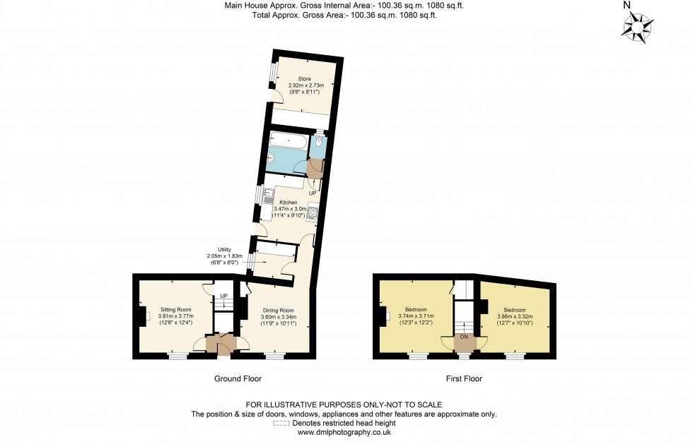 Floorplan for East Street, Long Compton, CV36
